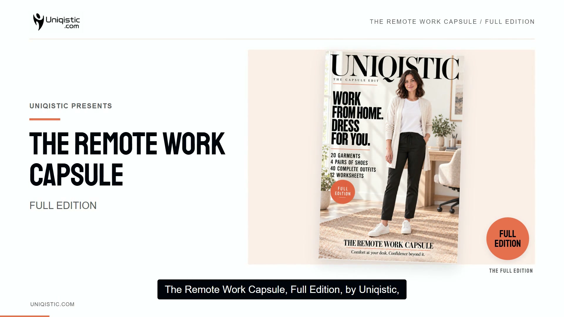 The Remote Work Capsule Full Edition video cover